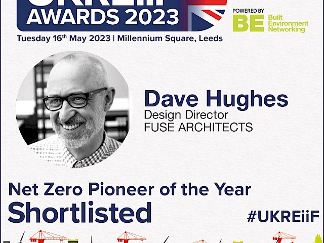 Shortlisted Net Zero Pioneer of the Year - UKREiiF Awards 2023